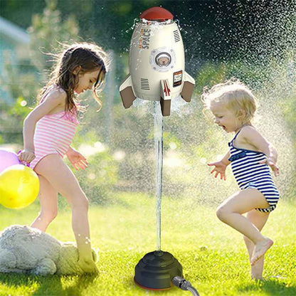 Rocket Launcher Toys Outdoor Rocket Water Pressure Lift Sprinkler Toy Fun Interaction In Garden Lawn Water Spray Toys For Kids Summer Gadgets - JUCE