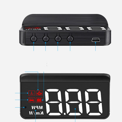 M3 Car OBD2 GPS Head-Up Display Car HUD Projector Display - JUCE