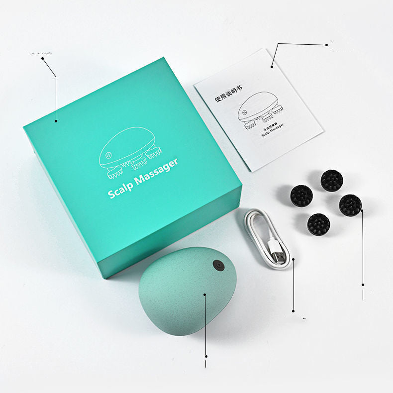 Head Massager Automatic Scalp Massager - JUCE