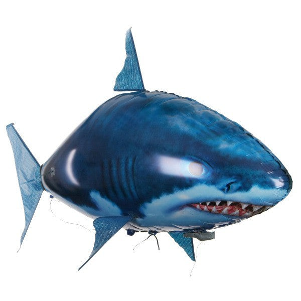 Remote Control Shark Toy Air Swimming Fish Infrared Flying RC Airplanes Balloons - JUCE