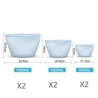 Silicone Food Storage Fresh-keeping Bag - JUCE