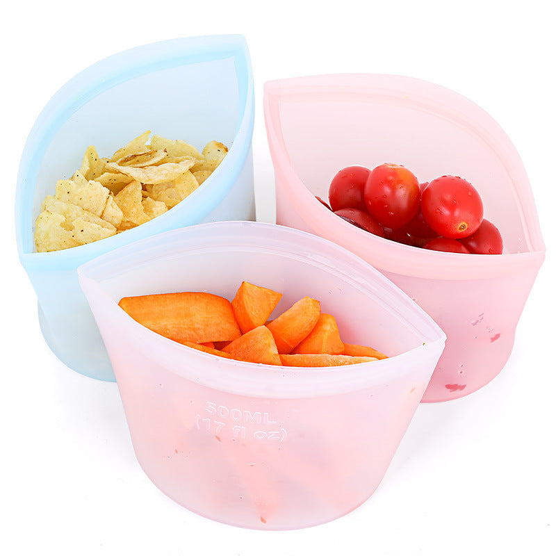 Silicone Food Storage Fresh-keeping Bag - JUCE