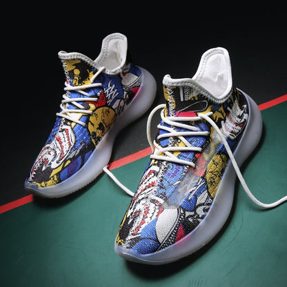 Flying woven breathable sneakers - JUCE