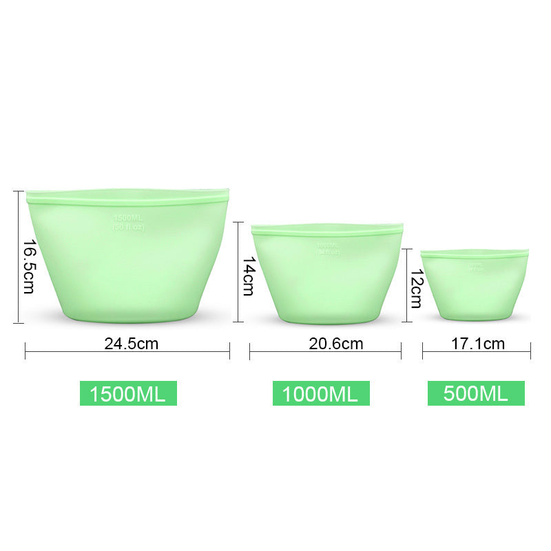 Silicone Food Storage Fresh-keeping Bag - JUCE