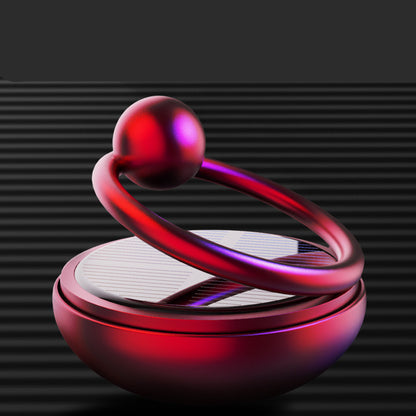 Solar Rotate Car Perfume Air Freshener Aromatherapy Auto Fragrance - JUCE