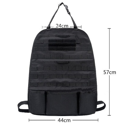 Multi-function Tactical Universal Car Back Seat Organizer Cover Bag - JUCE