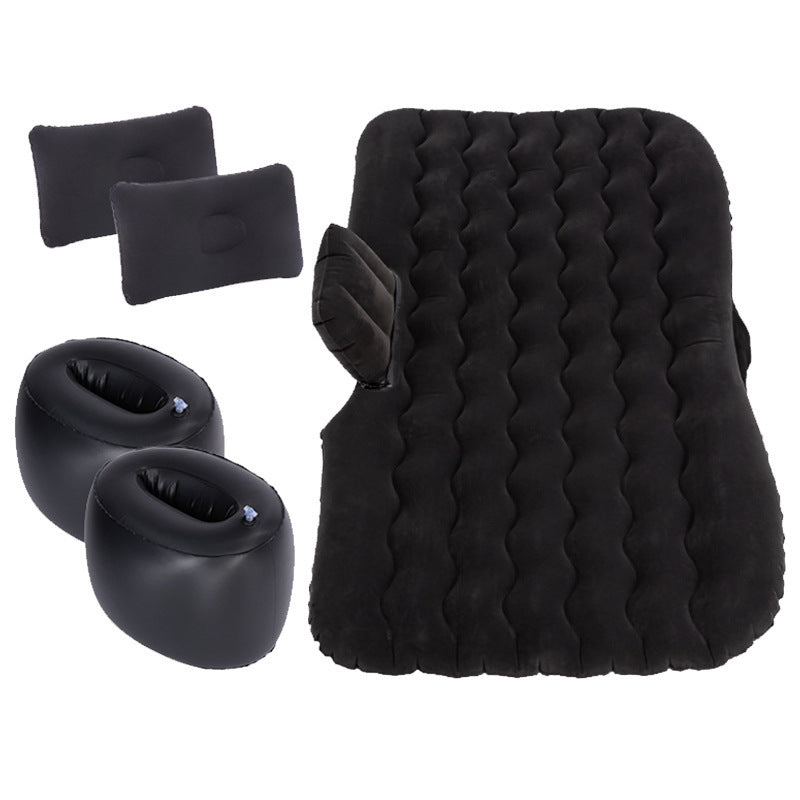 Inflatable Mattress Camping Car Air Mattress Car Travel Mattress Outdoor Car Pillow Bed - JUCE