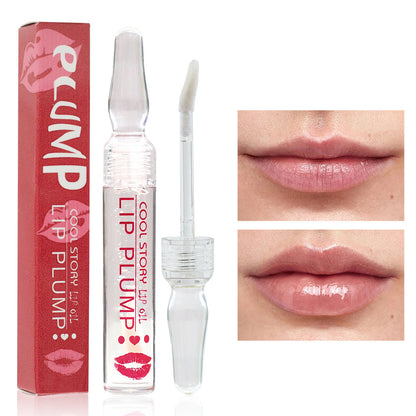 Lip Shiner Fruit Flavor Lip Gloss: The world's best lip plumper| COOL STORY