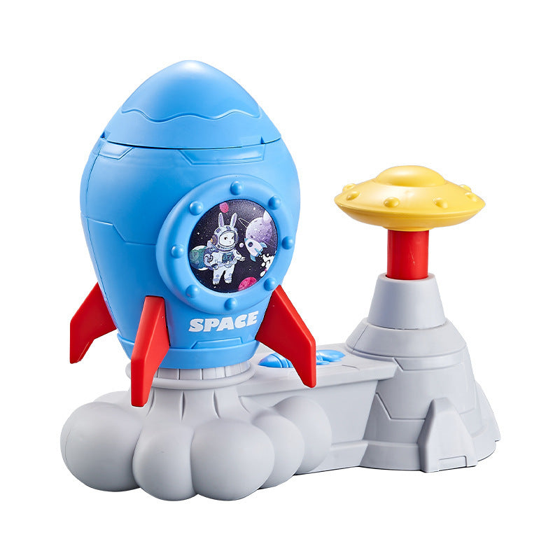 Rocket Foot Flying Saucer Toy Indoor Outdoor Catapult - JUCE