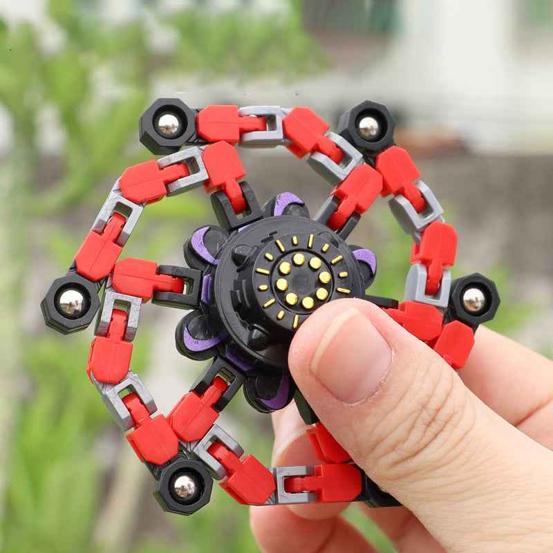 Deformed Fidget Spinner Chain Toys For Children Antistress Hand Spinner Vent Toys Stress Relief Sensory Gyro Gift - JUCE