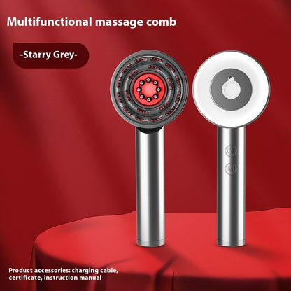Plastic Scalp Massage Comb Red Light Hair Growth Device - JUCE