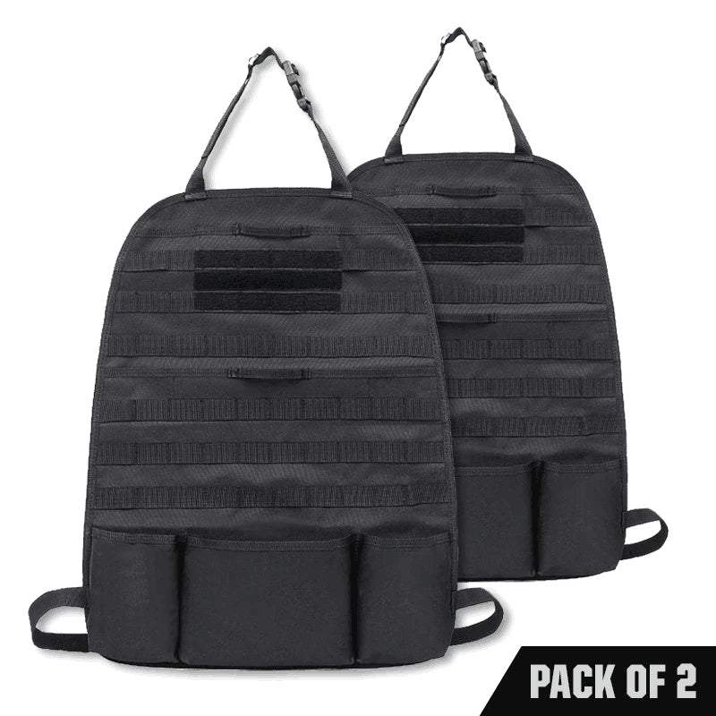 Multi-function Tactical Universal Car Back Seat Organizer Cover Bag - JUCE