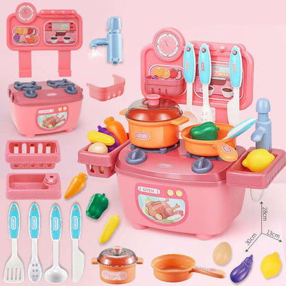 Children's Play House Simulation Kitchen Toy - JUCE
