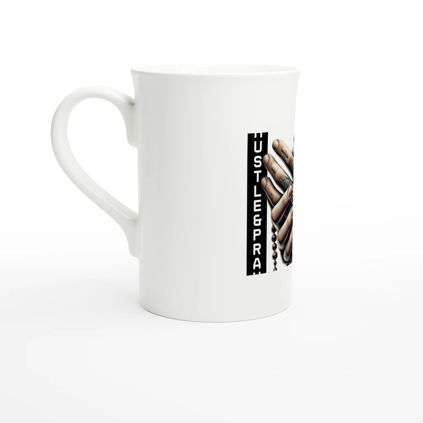 White 10oz Porcelain Slim Mug - JUCE