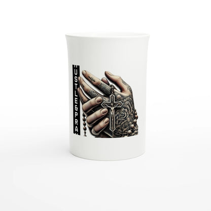 White 10oz Porcelain Slim Mug - JUCE