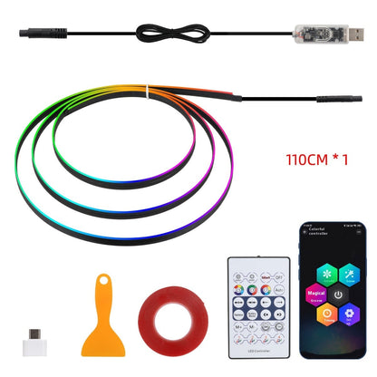 Magic Color Car Interior Central Control Ambience Light Modification - JUCE