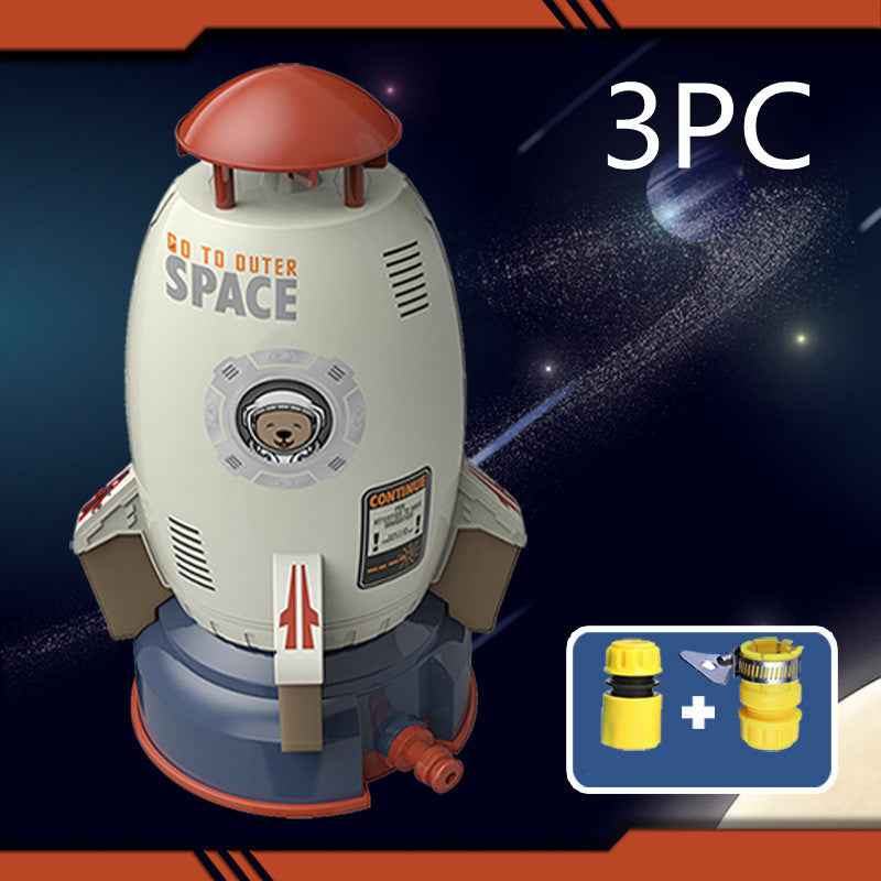 Rocket Launcher Toys Outdoor Rocket Water Pressure Lift Sprinkler Toy Fun Interaction In Garden Lawn Water Spray Toys For Kids Summer Gadgets - JUCE