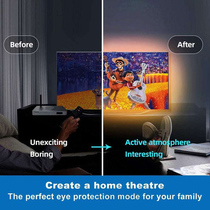 LED Strip Lights Lamp 5050 RGB Flexible Tape Diode 5M Controller Room Decor TV Computer BackLight Decoration Christmas - JUCE