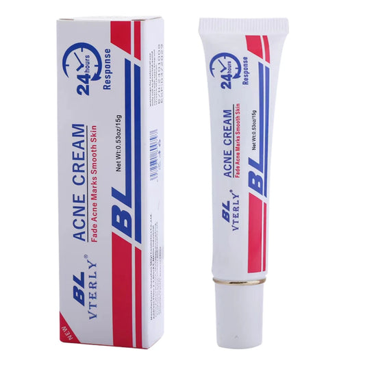 Acne treatment cream for Smoother skin.