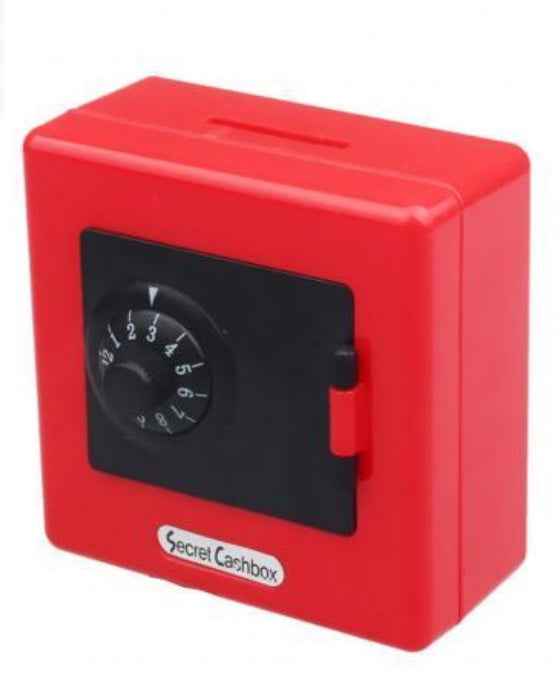 Plastic Piggy Bank Safe Box Shape Safe Coin Piggy Bank - JUCE