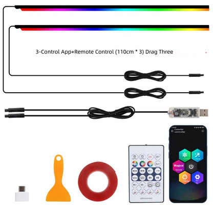 Magic Color Car Interior Central Control Ambience Light Modification - JUCE