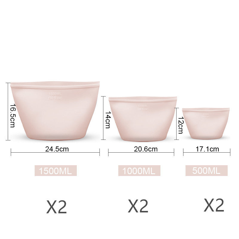 Silicone Food Storage Fresh-keeping Bag - JUCE