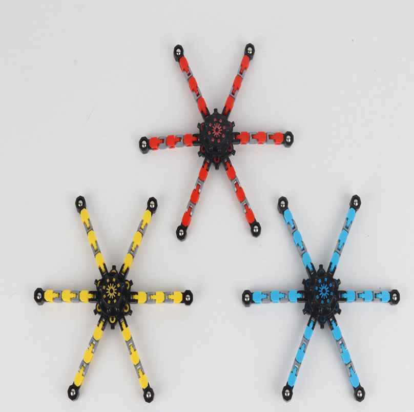 Deformed Fidget Spinner Chain Toys For Children Antistress Hand Spinner Vent Toys Stress Relief Sensory Gyro Gift - JUCE