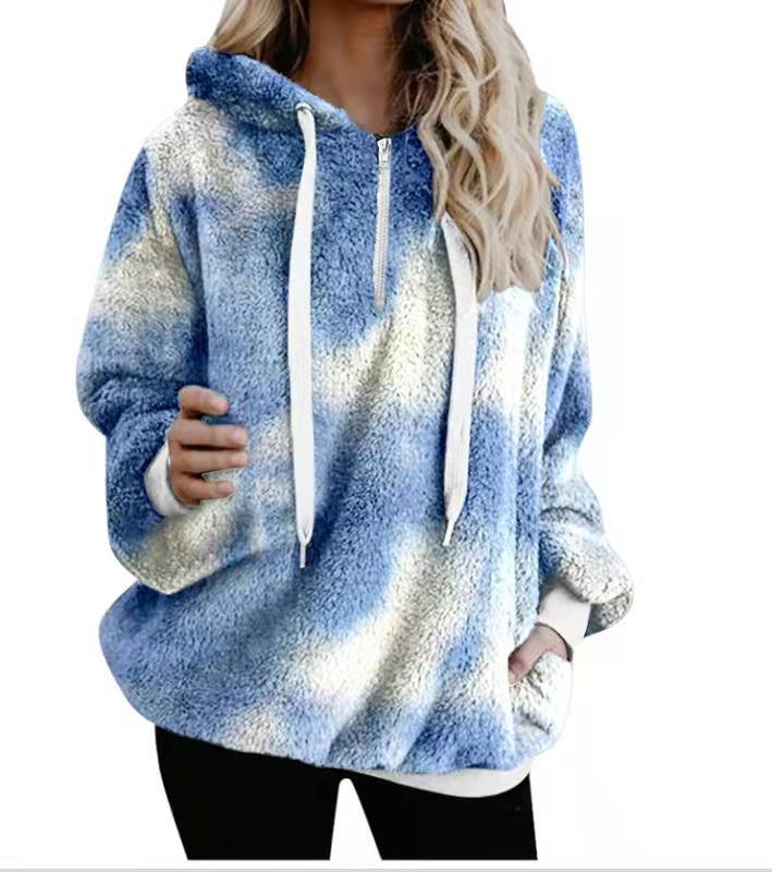 Reversible Tie-dye Hooded Sweatshirt - JUCE