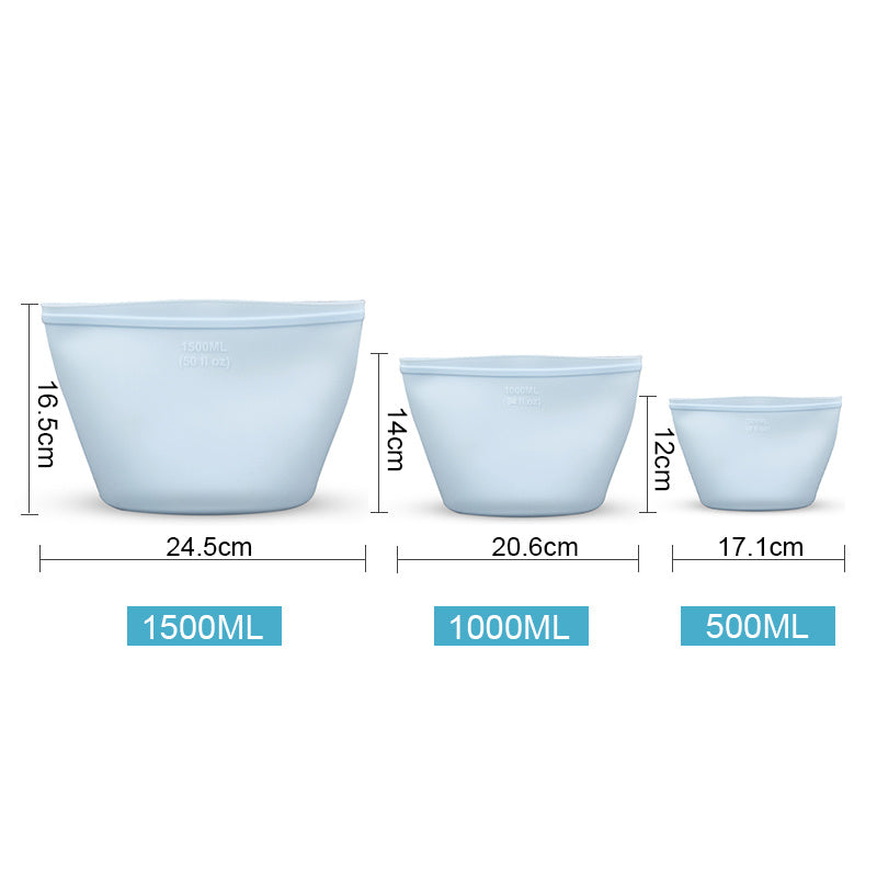 Silicone Food Storage Fresh-keeping Bag - JUCE