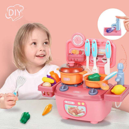 Children's Play House Simulation Kitchen Toy - JUCE