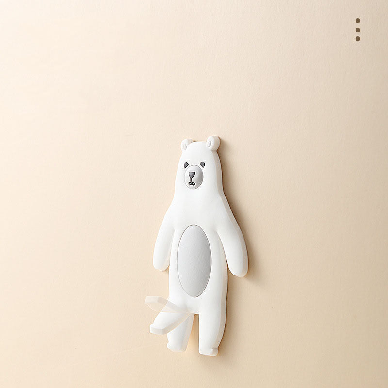Animal Hook Bendable Reusable Strong Self Adhesive Door Wall Hangers Hooks - JUCE