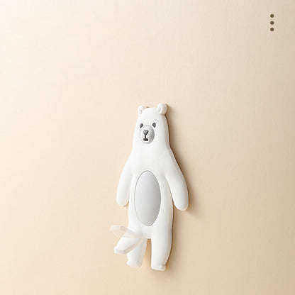Animal Hook Bendable Reusable Strong Self Adhesive Door Wall Hangers Hooks - JUCE