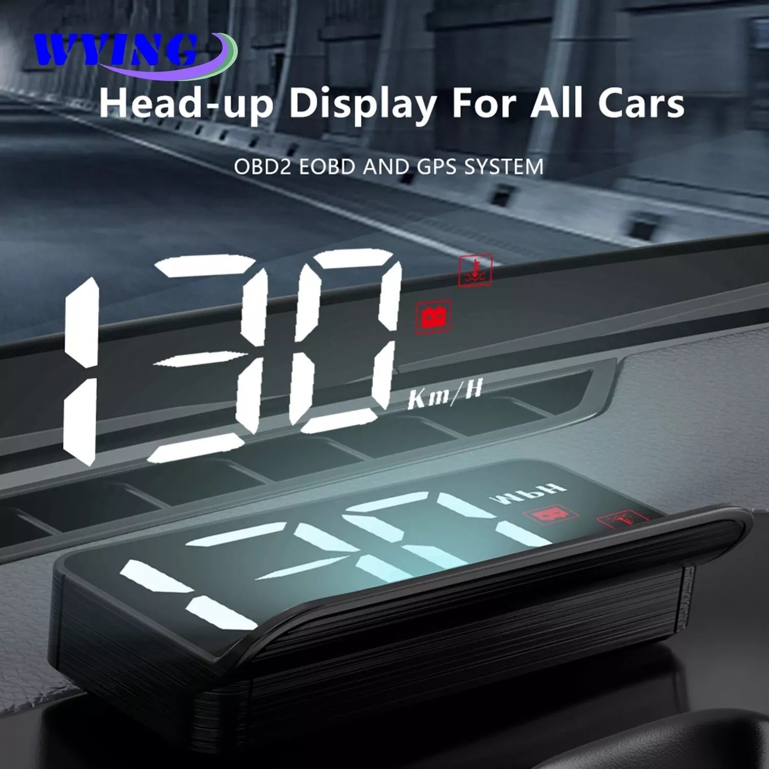 M3 Car OBD2 GPS Head-Up Display Car HUD Projector Display - JUCE