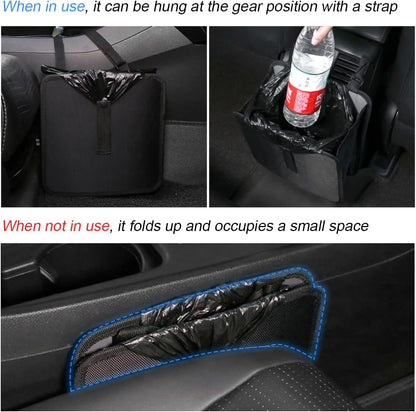 Car Folding Trash Can Waterproof Leak-proof Large Capacity - JUCE
