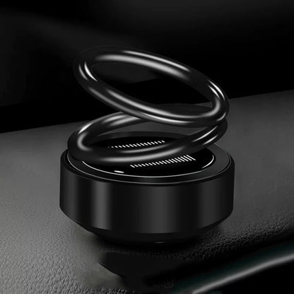 Solar Auto Rotation Car Air Freshener Perfume Seat - JUCE