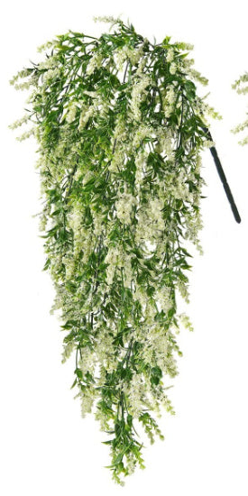 Simulation Wall Hanging Fake Flower Plastic Flowers Living Room Bunch Of Decorative Plants - JUCE